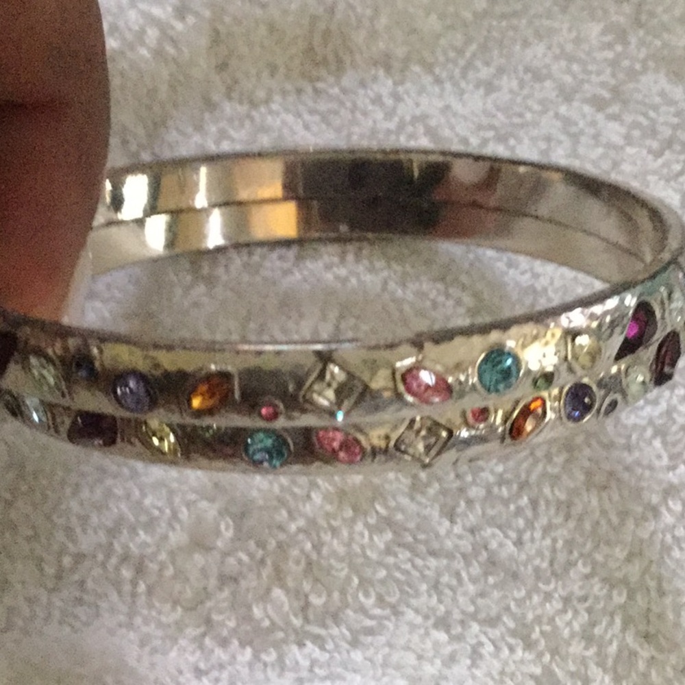 Sliver Tone Bracelets - image 4